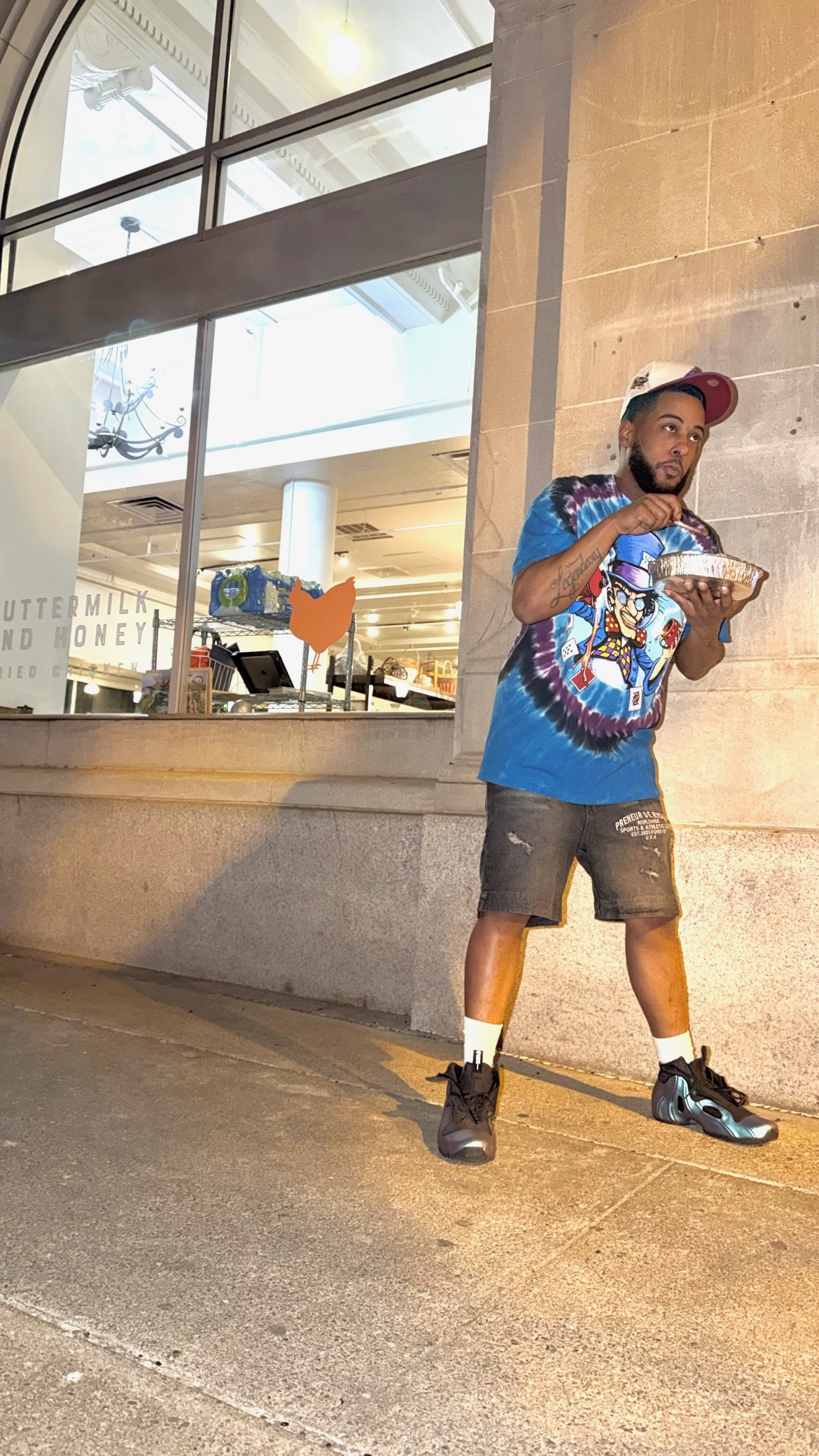 PDR denim shorts