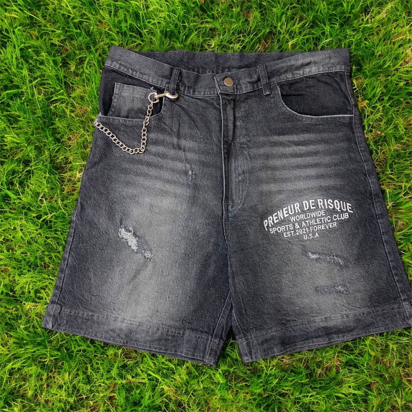 PDR denim shorts